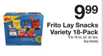 The Fresh Grocer Snacks variety 18-pack offer