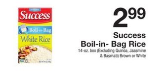 The Fresh Grocer Boil-in-bag rice offer
