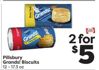 Weis Markets Pillsbury grands! biscuits offer