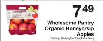 The Fresh Grocer Organic honeycrsip apples offer
