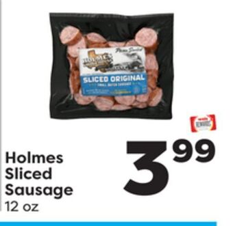 Weis Markets Holmes sliced sausage offer