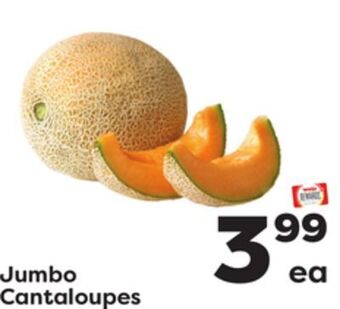 Weis Markets Jumbo cantaloupes offer