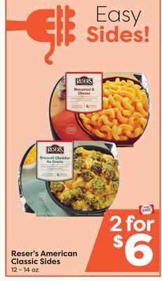 Weis Markets Reser's american classic sides offer