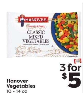 Weis Markets Hanover vegetables offer
