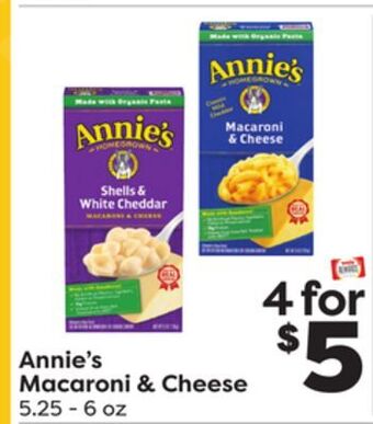 Weis Markets Annie's macaroni & cheese offer