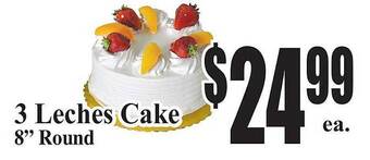 Baja Ranch 3 leches cake offer