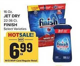 Food Lion Jet dry finish offer