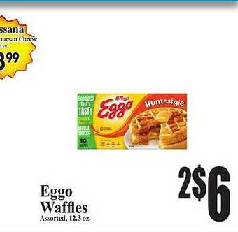 Baja Ranch Eggo waffles offer