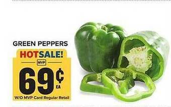 Food Lion Green peppers offer