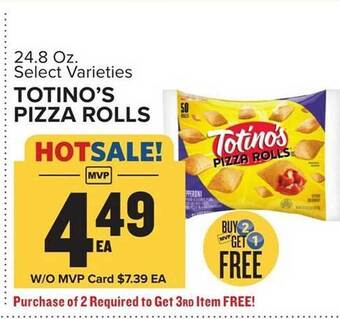 Food Lion Totino's pizza rolls offer