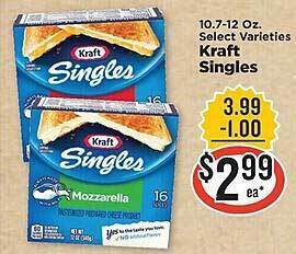IGA Kraft singles offer