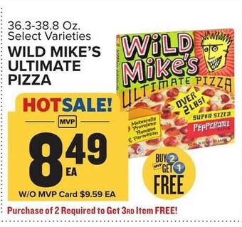 Food Lion Wild mike's ultimate pizza offer