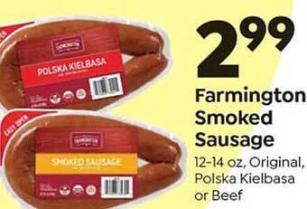 Save a Lot Farmington smoked sausage offer