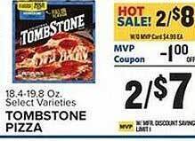 Food Lion Tombstone pizza offer