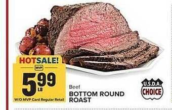 Food Lion Bottom round roast offer