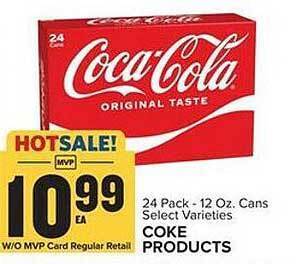 Food Lion Coke products offer