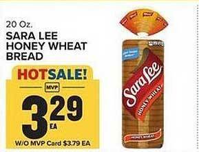 Food Lion Sara lee honey wheat bread offer