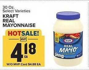 Food Lion Kraft real mayonnaise offer