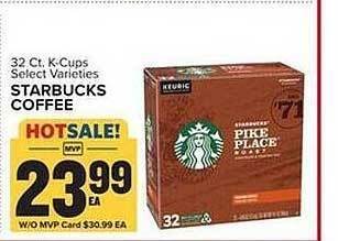 Food Lion Starbucks coffee offer
