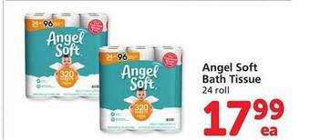 Safeway Angel soft bath tissue offer