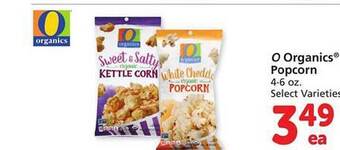 Safeway O organics popcorn offer