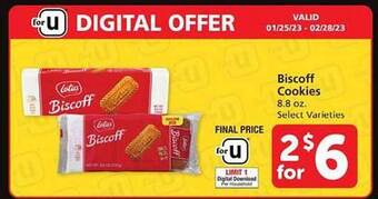 Safeway Biscoff cookies offer