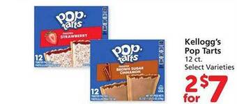 Safeway Kellogg's pop tarts offer