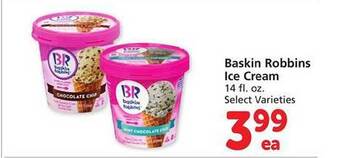 Safeway Baskin robbins ice cream offer