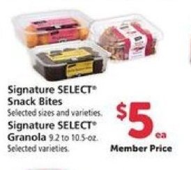 Safeway Signature Select Snack Bites offer