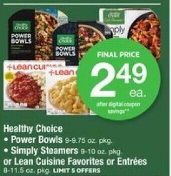 ACME Healthy Choice offer