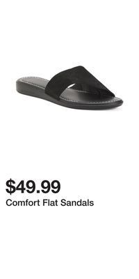 TJ Maxx Comfort flat sandals offer