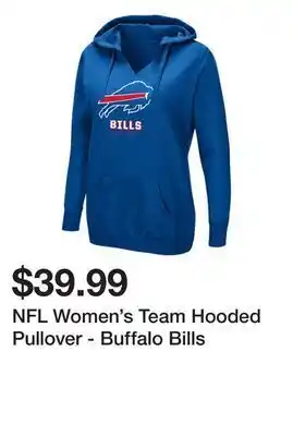 Kmart Nfl women's team hooded pullover - buffalo bills offer
