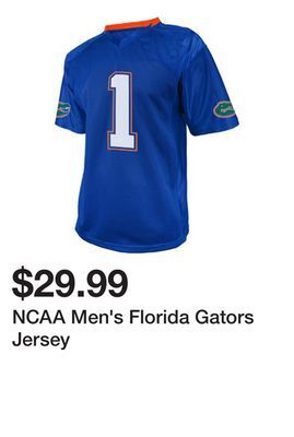 Kmart Ncaa men's florida gators jersey offer