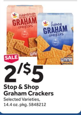 Stop&Shop Stop & shop graham crackers offer