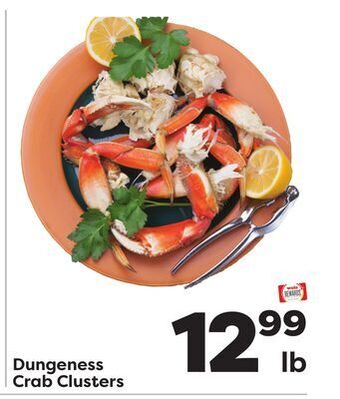 Weis Markets Dungeness crab clusters offer