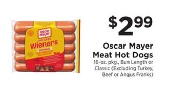ShopRite Meat hot dogs offer