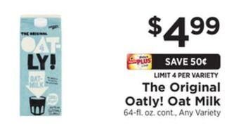 ShopRite Oat milk offer