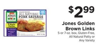 ShopRite Golden brown links offer