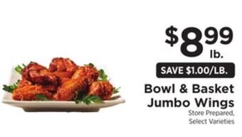 ShopRite Jumbo wings offer