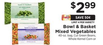 ShopRite Mixed vegetables offer