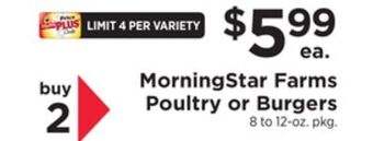 ShopRite Poultry or burgers offer