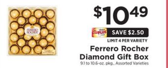 ShopRite Diamond gift box offer