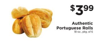 ShopRite Authentic portuguese rolls offer