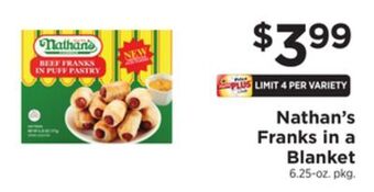 ShopRite Franks in a blanket offer
