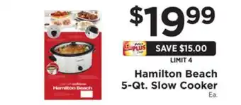 ShopRite 5-qt. slow cooker offer