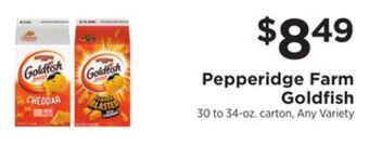 ShopRite Goldfish offer