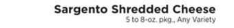 ShopRite Shredded cheese offer