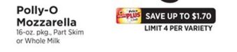 ShopRite Mozzarella offer