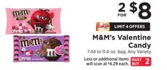 ShopRite Valentine candy offer