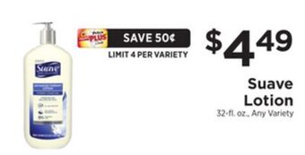 ShopRite Lotion offer